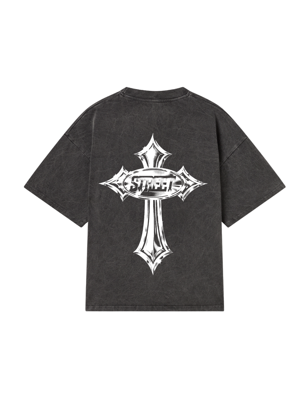 CAMISETA BOXY OVERSIZED IRON FAITH STREETWEAR PREMIUM