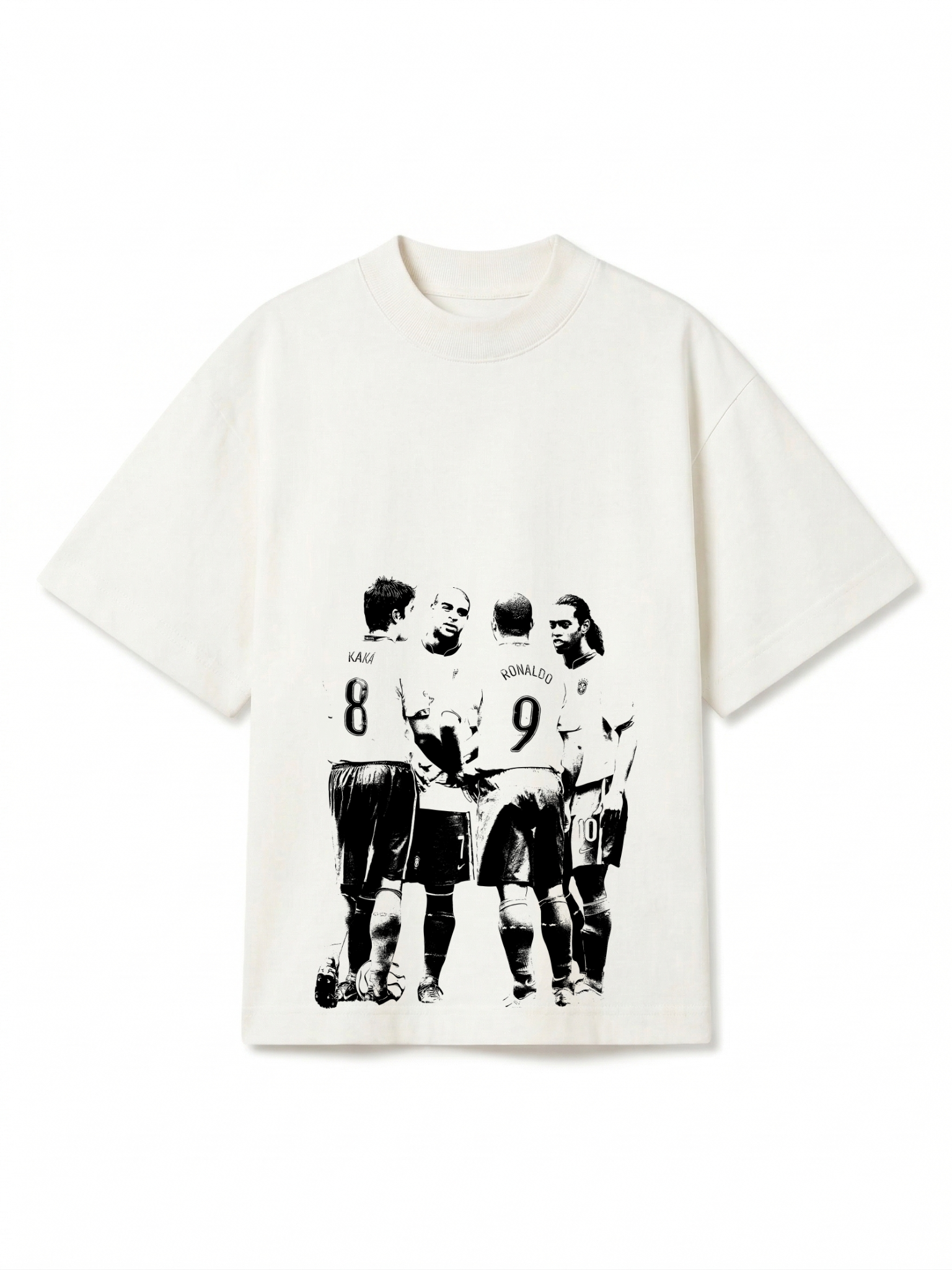 CAMISETA OVERSIZED BRASIL QUADRADO MÁGICO STREETWEAR PREMIUM