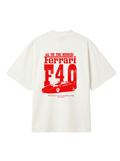 CAMISETA OVERSIZED CARRO F40 ENZO FERRARI F1 RACING