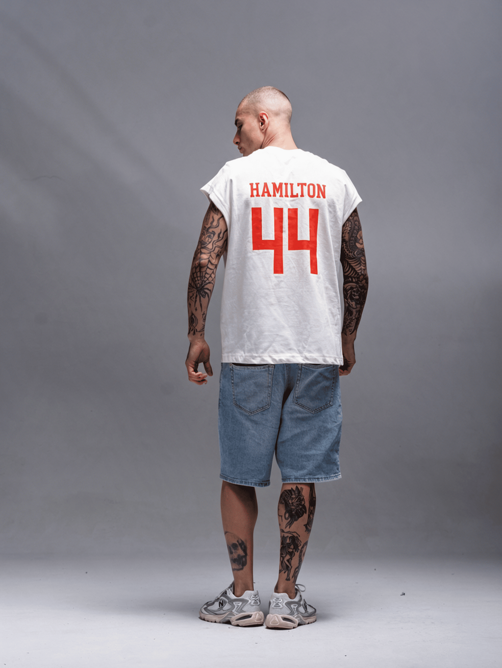 REGATA OVERSIZED HAMILTON F1 RACING STREETWEAR ALGODAO