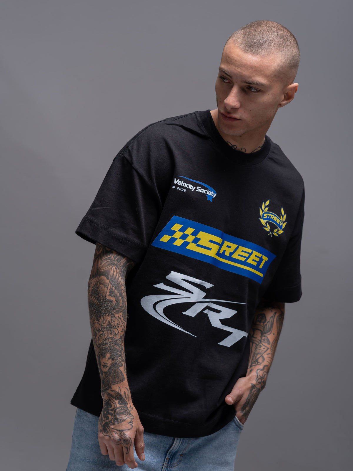 CAMISETA OVERSIZED VELOCITY RACING
