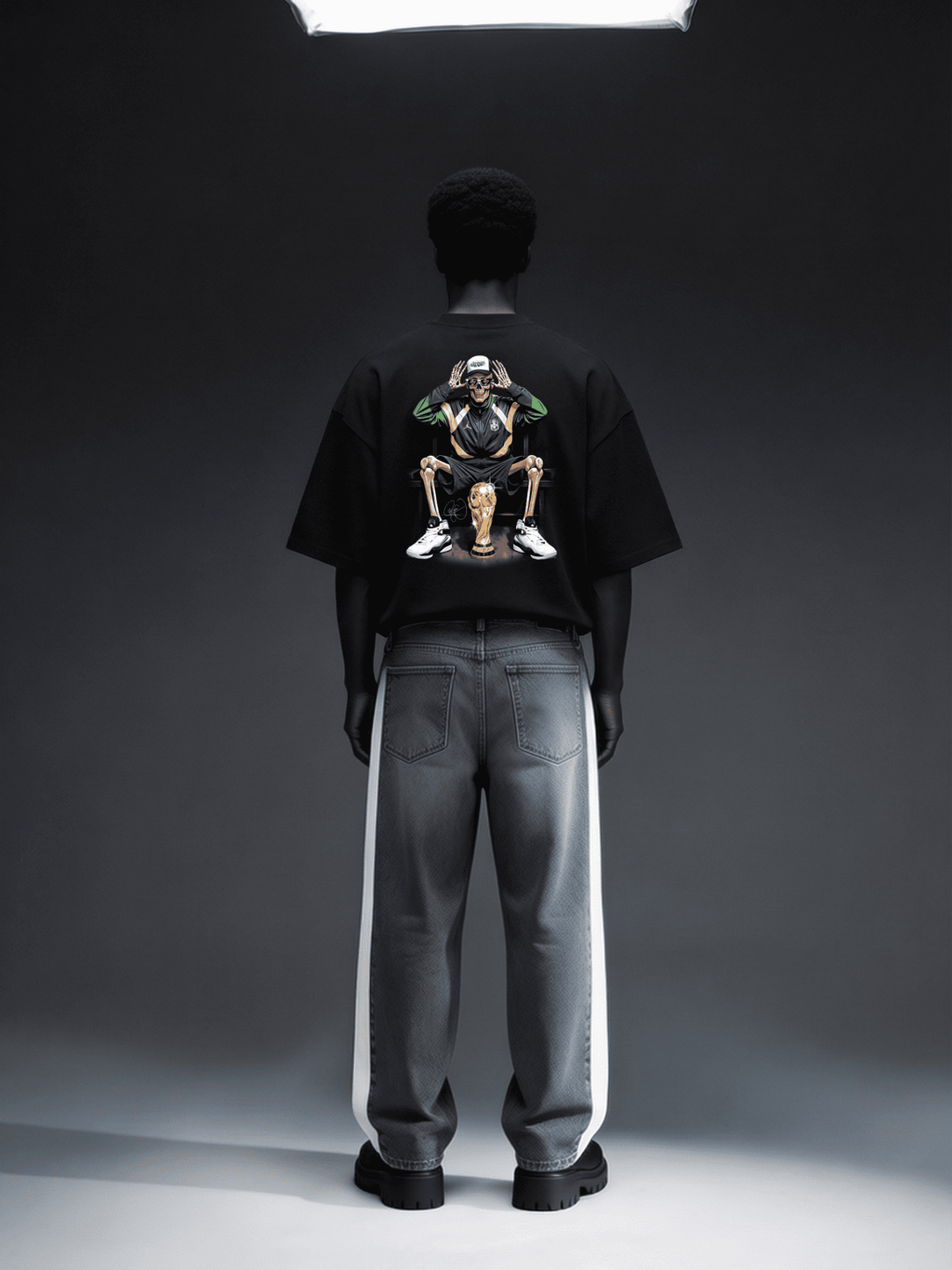 CAMISETA OVERSIZED BRASIL NEYMAR CHAMPION STREETWEAR PREMIUM