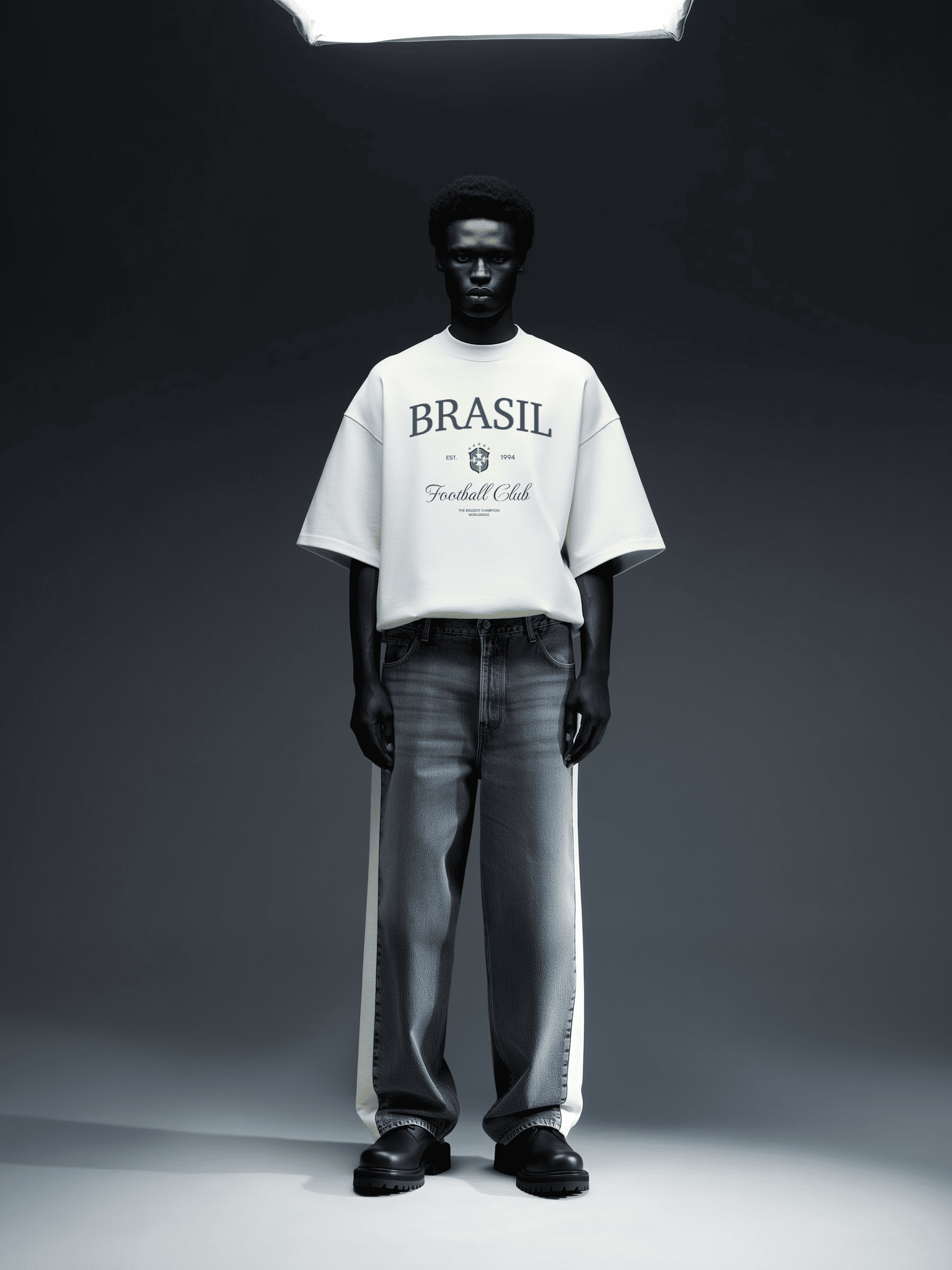 CAMISETA OVERSIZED BRASIL CLASSIC STREETWEAR PREMIUM