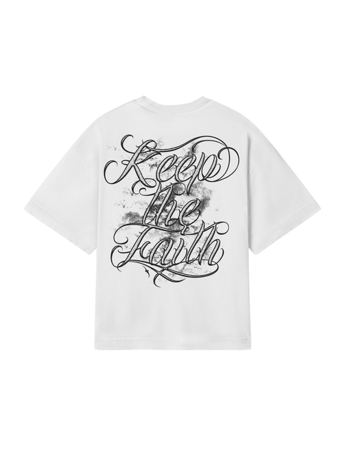 CAMISETA BOXY OVERSIZED IRON FAITH STREETWEAR PREMIUM
