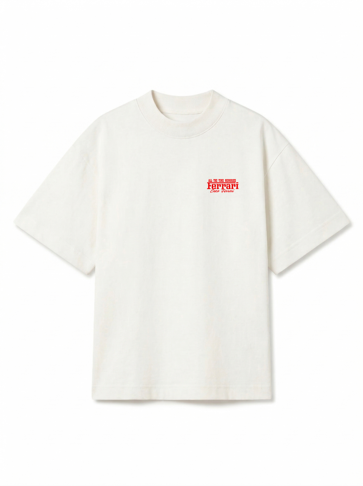 CAMISETA OVERSIZED CARRO F40 ENZO FERRARI F1 RACING