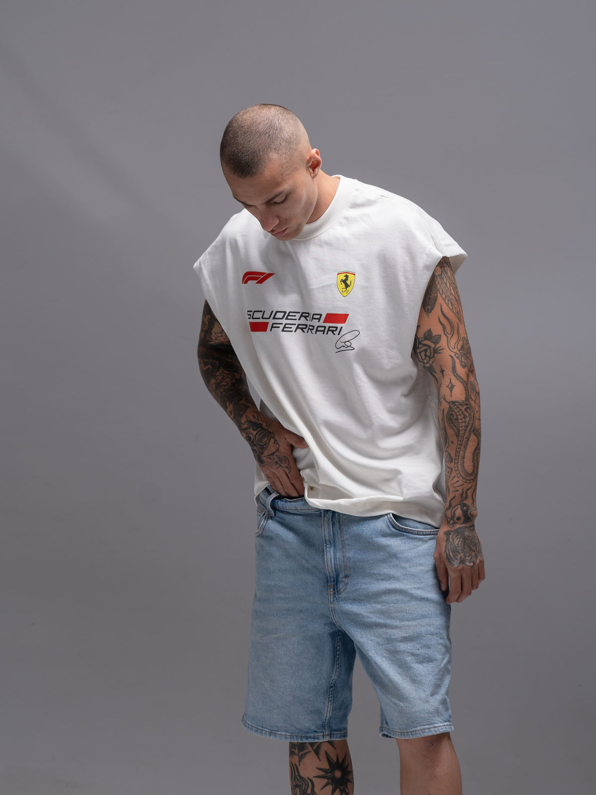 REGATA OVERSIZED HAMILTON F1 RACING STREETWEAR ALGODAO