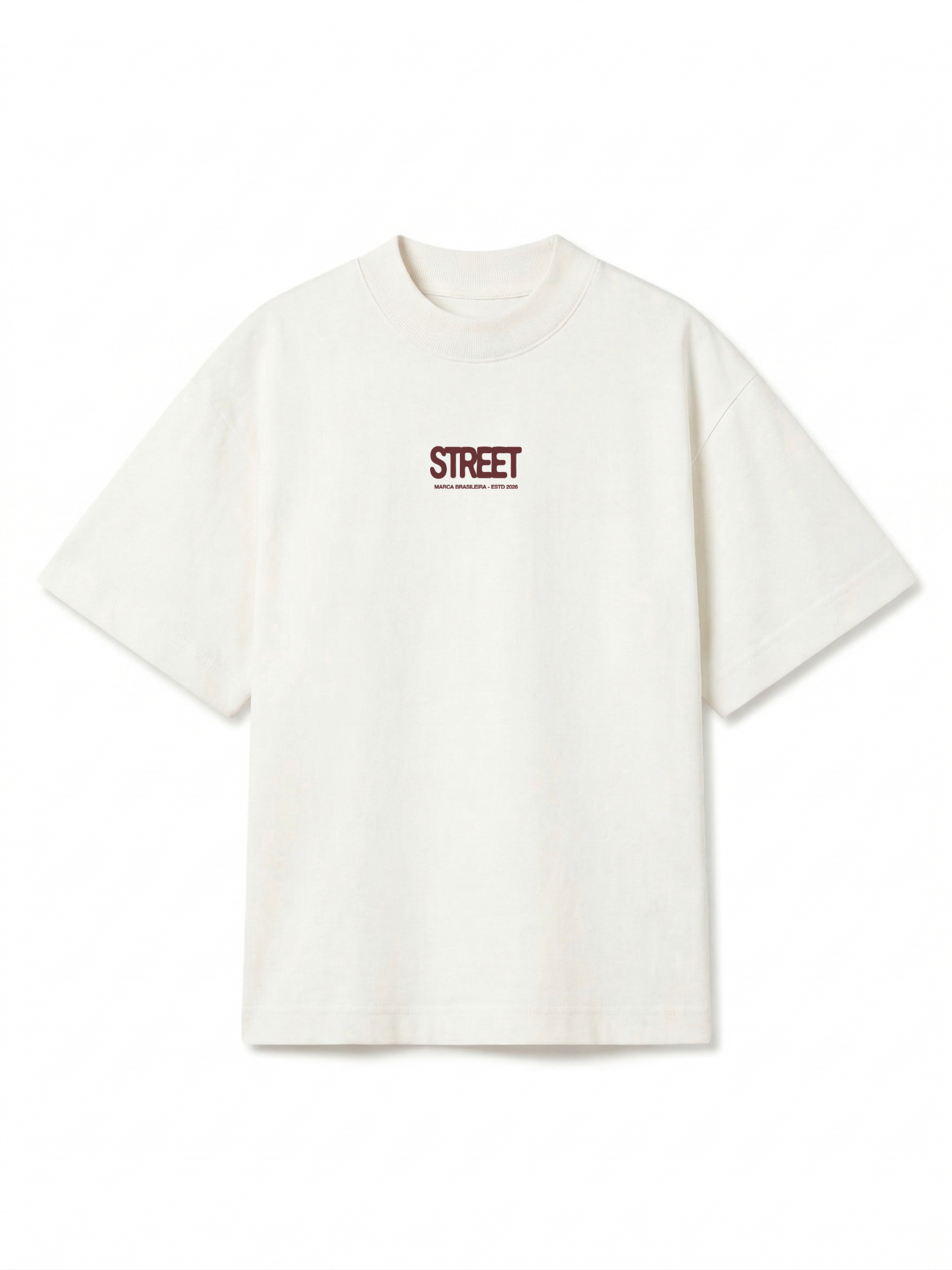 CAMISETA OVERSIZED BRASIL VITÓRIA CERTA STREETWEAR PREMIUM